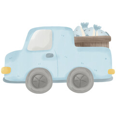 pickup truck cartoon © Babeblue.e