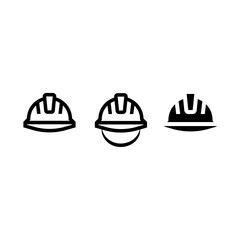 Fototapeta premium Illustration of a simple construction helmet