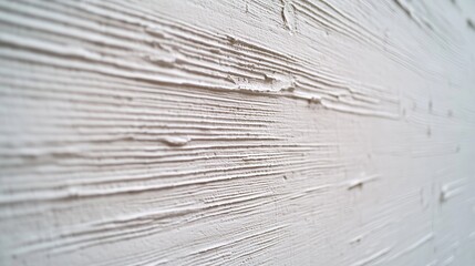 Fototapeta premium Detailed shot of a white painted metal surface with minor scuffs and scratches, revealing subtle imperfections and a matte finish,