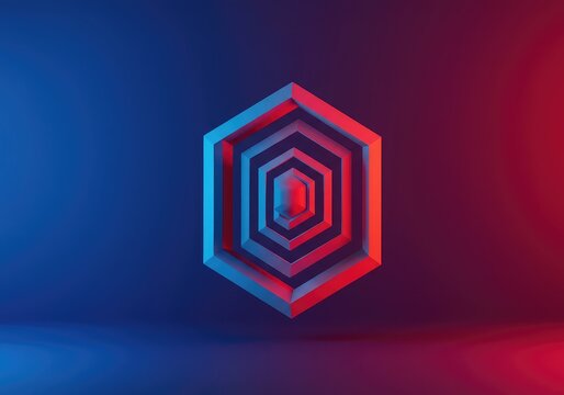 A mesmerizing visual paradox featuring impossible geometry, vibrant color gradients, and deep, shifting optical depth, structure, infinity, optical