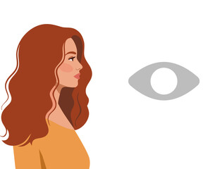 Diverse women portraits in profile. Multicultural female characters with different hairstyles and identities. Women diversity and representation concept. Modern flat vector illustration. © Pancake