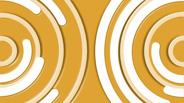 Minimalist concentric rings background animation