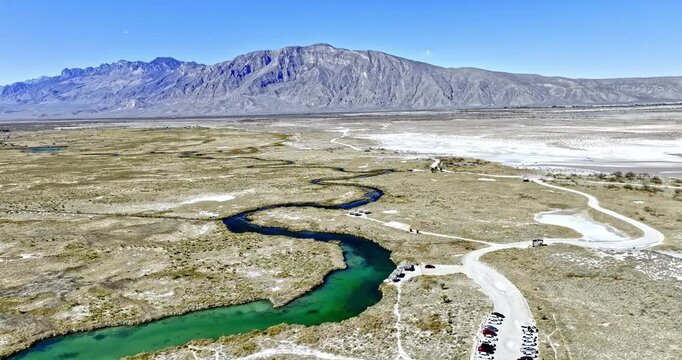 "La Poza Azul " in Cuatro Ci&eacute;negas, Coahuila