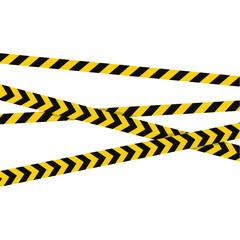 Caution Stipes Illustration
