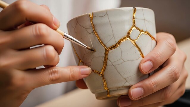 Kintsugi repair