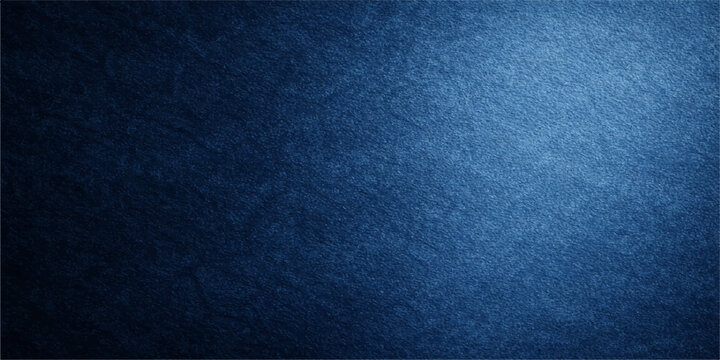 Dark blue fabric and leather texture background with rough textile pattern and denim style surface