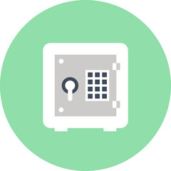 deposit flat web icon concept