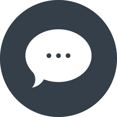Fototapeta premium communication flat web icon concept