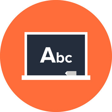 basics flat web icon concept