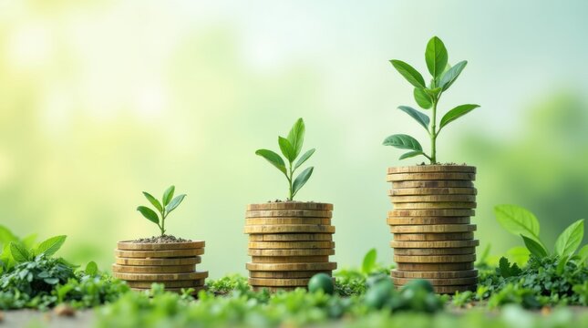 Organic sales growth concept, natural business expansion, revenue increase, profit boost, sustainable growth, market development strategy, business performance improvement, income growth