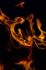 fire flames background