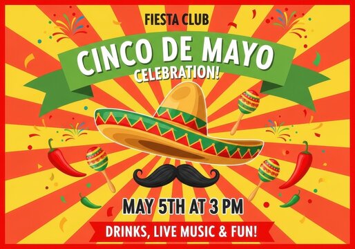 Cinco de mayo celebration at fiesta club on may 5th