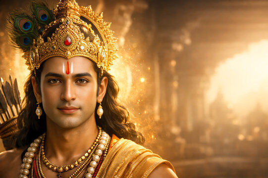 Lord Shri Ram portraits for Ram Navami, Diwali, Dussehra, Vijayadashami, Ramlila, Deepotsav Ayodhya, Ram janmotsav, Festival Marketing, Greeting Cards, Social Media