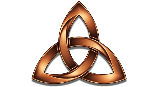 Celtic trinity knot symbol