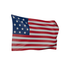 Obraz premium flag of usa