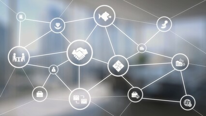 Business concept icons showing mergers and acquisitions, partnership, investment, and growth. mergers and acquisitions creates synergy, supports expansion, and drives corporate value. Gist