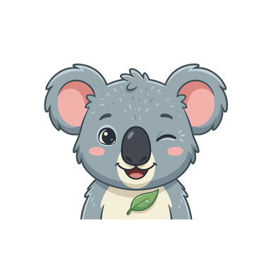 Cute baby Koala illustration
