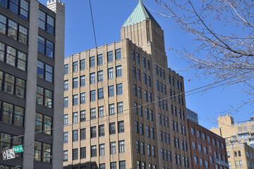 Obraz premium classic 10-story Art Deco 