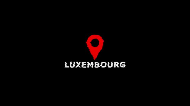Luxembourg Map Marker Location Pin Symbol Navigation Geography Travel navigation symbol geography travel marker