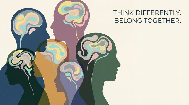 Diverse Minds, Unified Community: Celebrating Individuality and Togetherness with Brains
