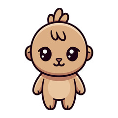 Cute cartoon lion character vector © Redoy-by-designs