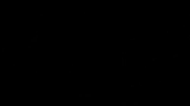 Deep Black Screen: Minimalist Abstract Background or Transition