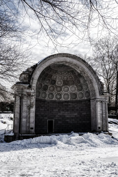 The Naumburg Bandshell in Central Park, New York City