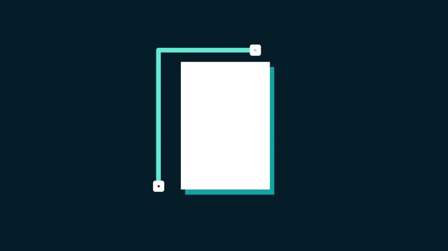visual template for infographic steps and data workflow presentation