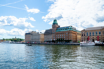 Fototapeta premium Altstadt, Stockholm, Schweden 
