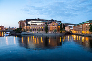 Fototapeta premium Altstadt, Stockholm, Schweden 