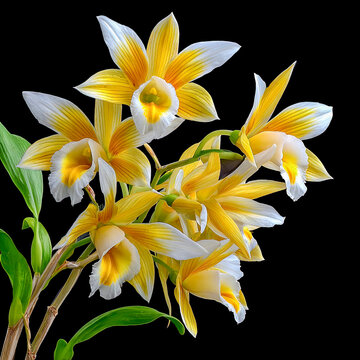 Dendrobium formosum orchids