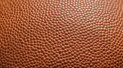 Obraz premium Brown leather texture close up with pebble grain pattern, ultra realistic surface detail showing natural material and soft light reflection for background or design