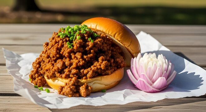  Fresh sloppy joe sandwich 