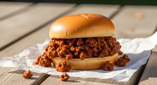 Fresh sloppy joe sandwich 