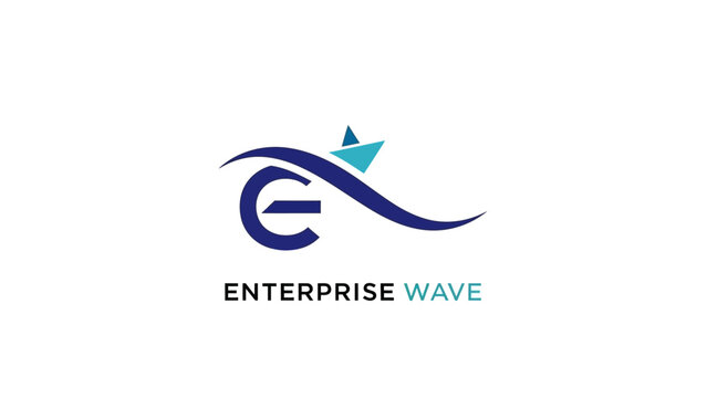 Enterprise Wave Business Logo Design.