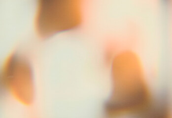 Soft warm abstract background with orange bokeh blur and pastel gradient © DesignSells