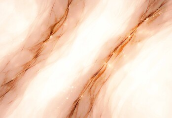 Soft pink marble background with rose gold veining and glowing highlights