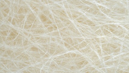 Obraz premium Abstract Close-Up of Translucent White Fiber Texture Background
