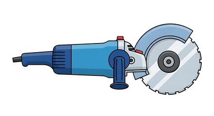 Electric circular saw tool.