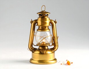 Vintage Brass Lantern - A Timeless Symbol of Illumination.