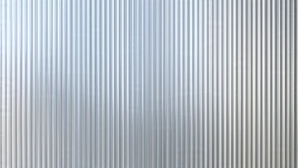 Obraz premium Shiny Corrugated Metal Sheet Texture Background