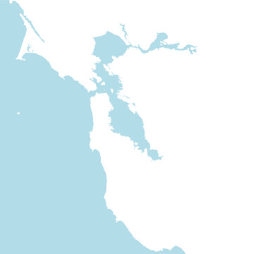 Map of San Francisco Bay Area