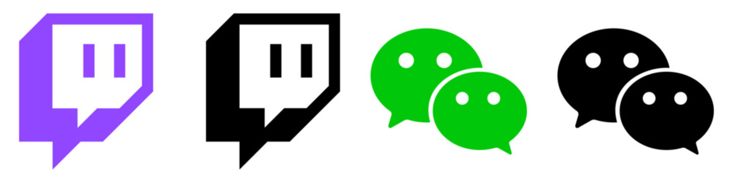Twitch WeChat Icons