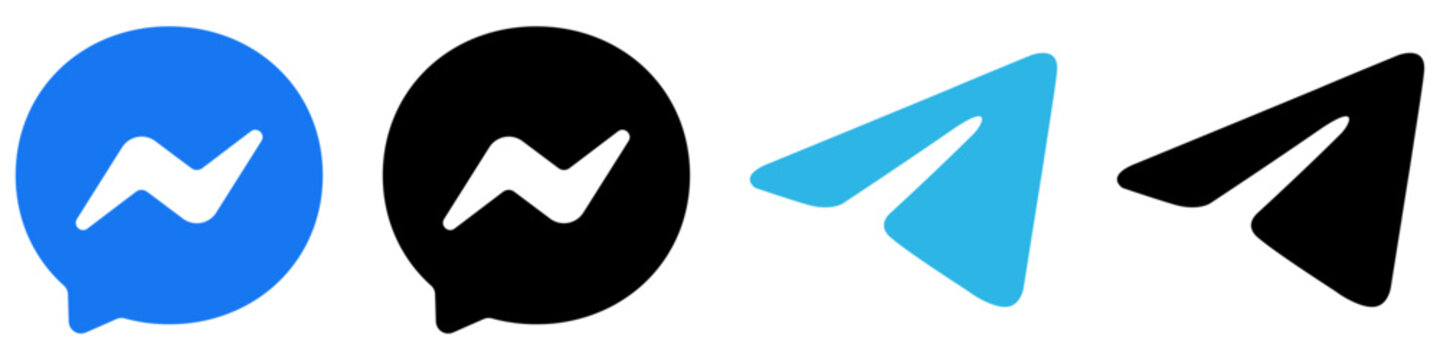 Messenger Telegram Icons