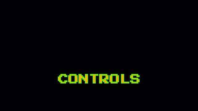 Vintage Video Game Character Selection Interface with Nostalgic Pixelated Graphics and Dynamic 8bit Text Elements 4k video animation seamless loop
