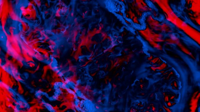 blue red energy slow motion neural network morphing and changing forms abstract art background morphing reveal artistic grunge color cloud flow texture overlay spread effect particles motion intro 