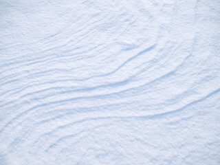 Obraz premium Snow crust surface