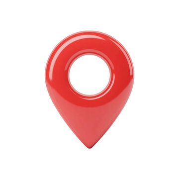 3d location icon clipart in transparent 