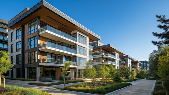 New luxury multifamily residential development