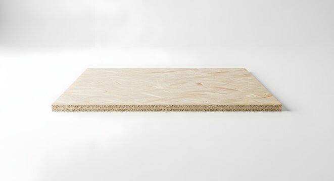 Detailed ultra high resolution view of a clean, light-colored plywood panel, perfect for showcasing wood grain and material quality in architectural and crafting contexts